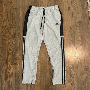 Gray and Black Joggers